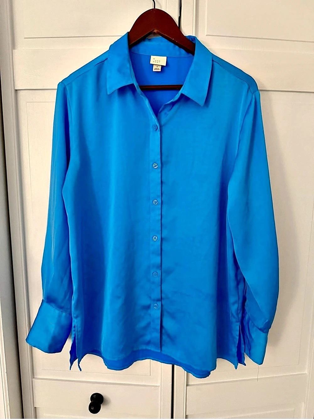 a new day Women'Small Polyester Button Down Size Small
